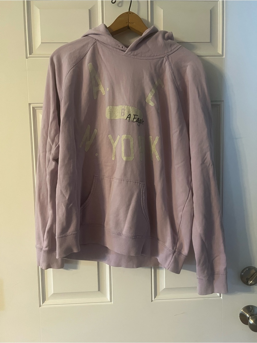 American eagle outfitters Y2K size Xl purple hoodie